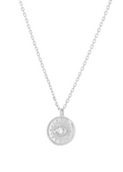 Emilia Eye Necklace Silver 