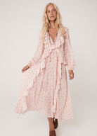 Spell Fleur Gown in Pink Champagne