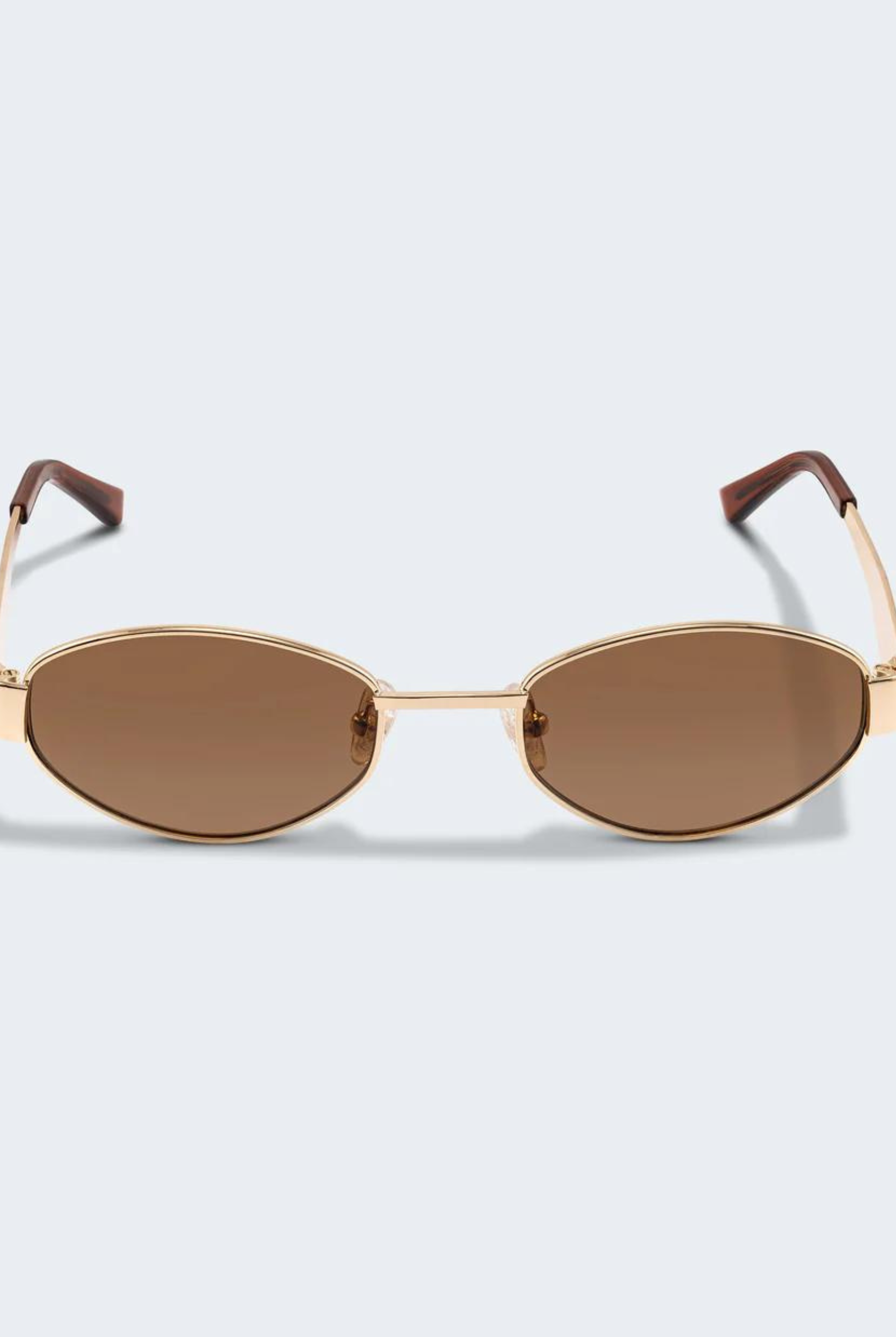 Luv Lou The Boston Gold frame sunglasses