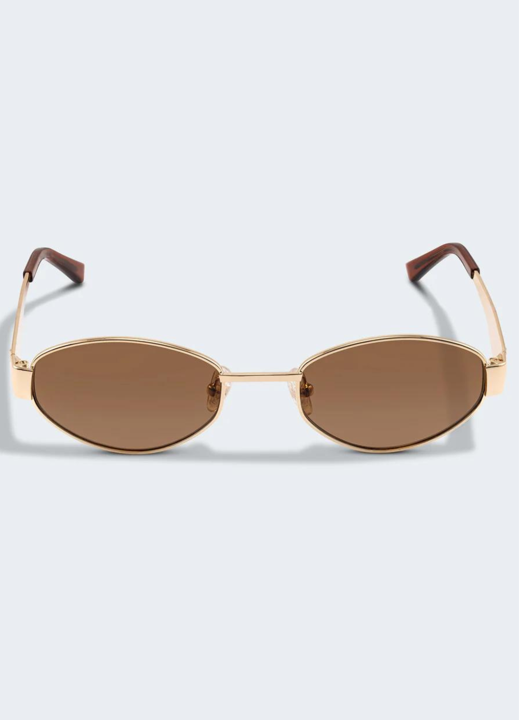 Luv Lou The Boston Gold frame sunglasses