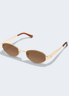 Luv Lou The Boston Gold frame sunglasses