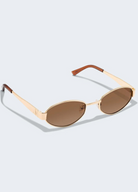 Luv Lou The Boston Gold frame sunglasses