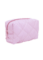 Womens pink an white cosmetic bags small and large size from Findlay the Label