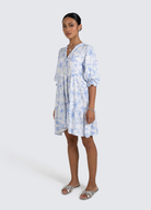 Alexis Printed Mini Dress in Sentosa Print