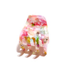 Pink marbled hair claw from Kitty Paloma