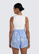 Lizzie printed woven shorts in the Sentosa Print