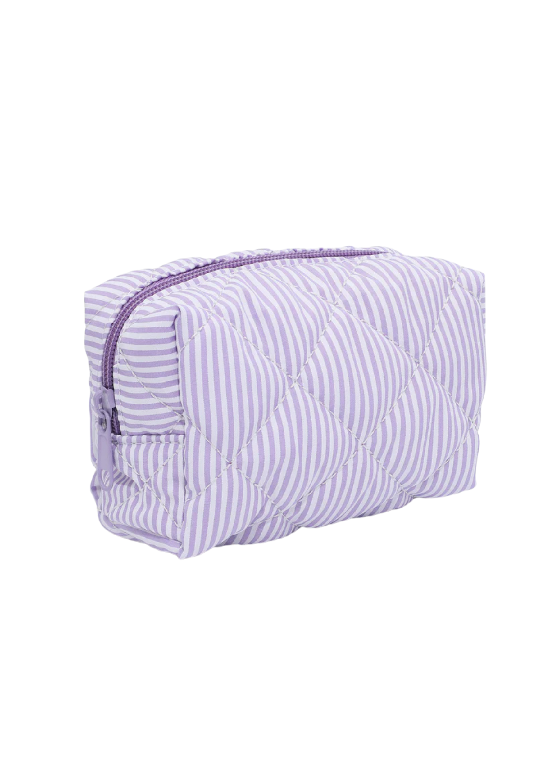 Lilac and white cosmetic bag from Findlay the Label