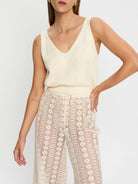 Cream knitted cami from Australian brand Kivari