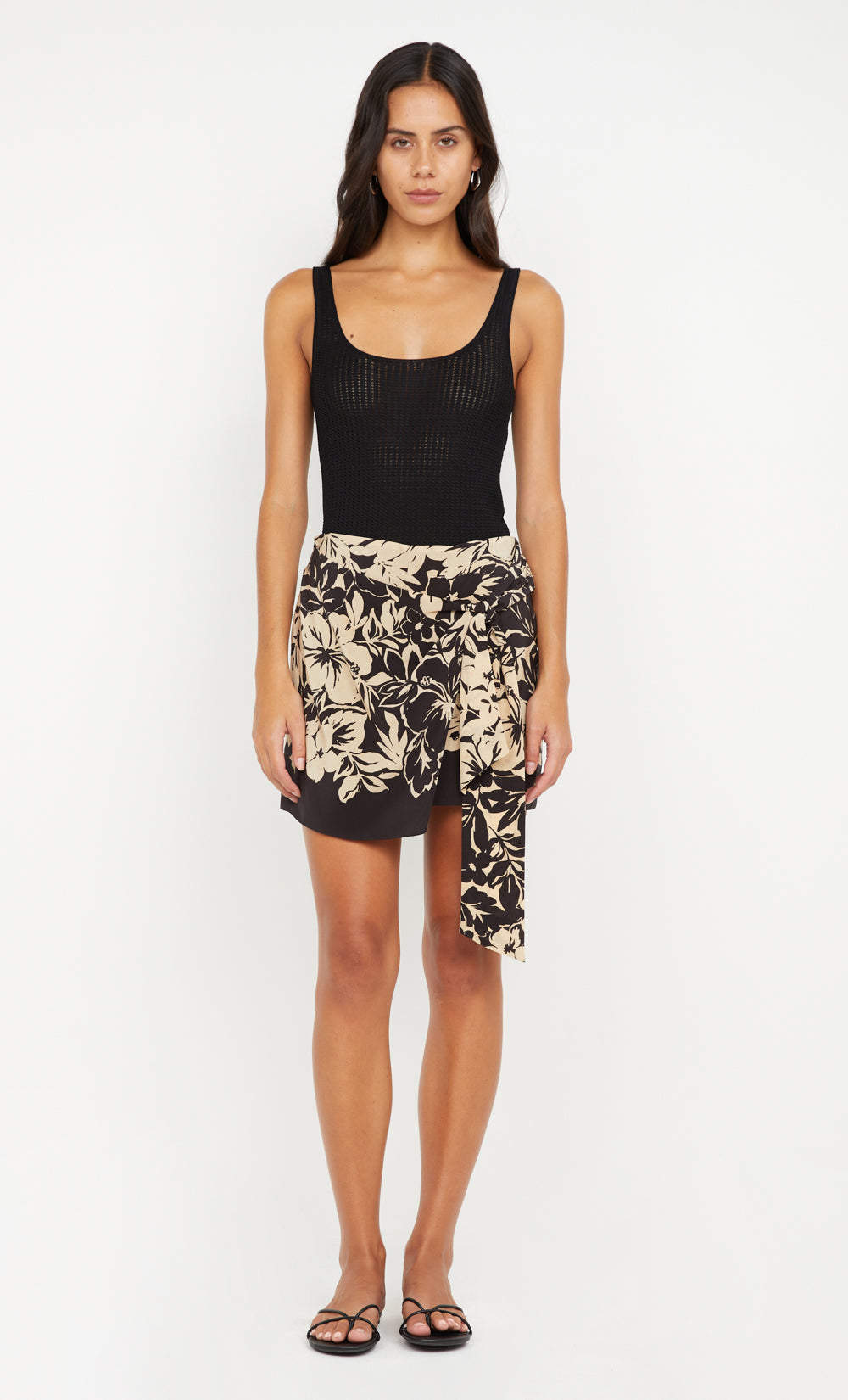 Astala Wrap Mini Skirt from Bec + Bridge