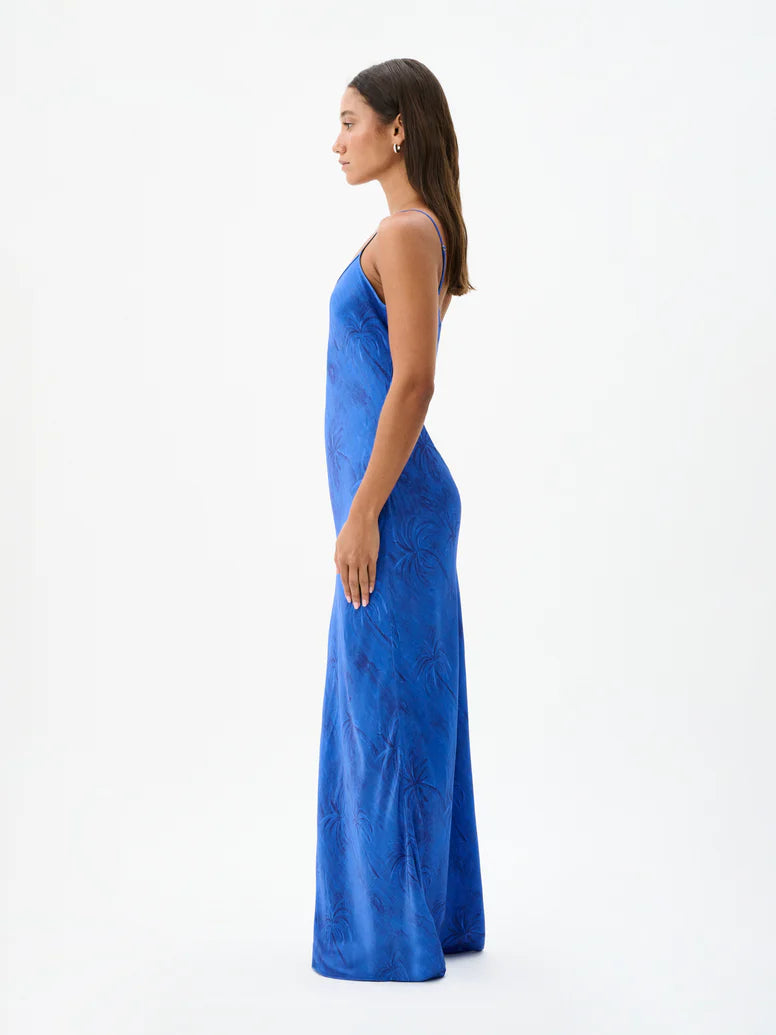 Roame Paradiso Blue Slip Dress