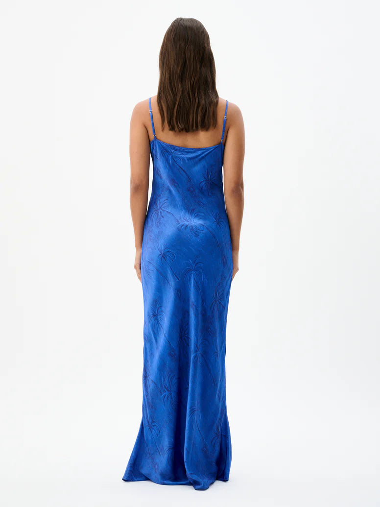 Roame Paradiso Blue Slip Dress