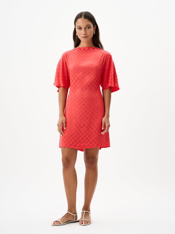 Lucia Dress in Red from Roame