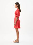 Red Lucia Mini Dress from Roame