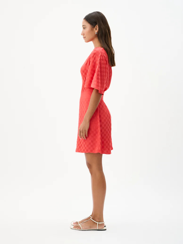 Red Lucia Mini Dress from Roame