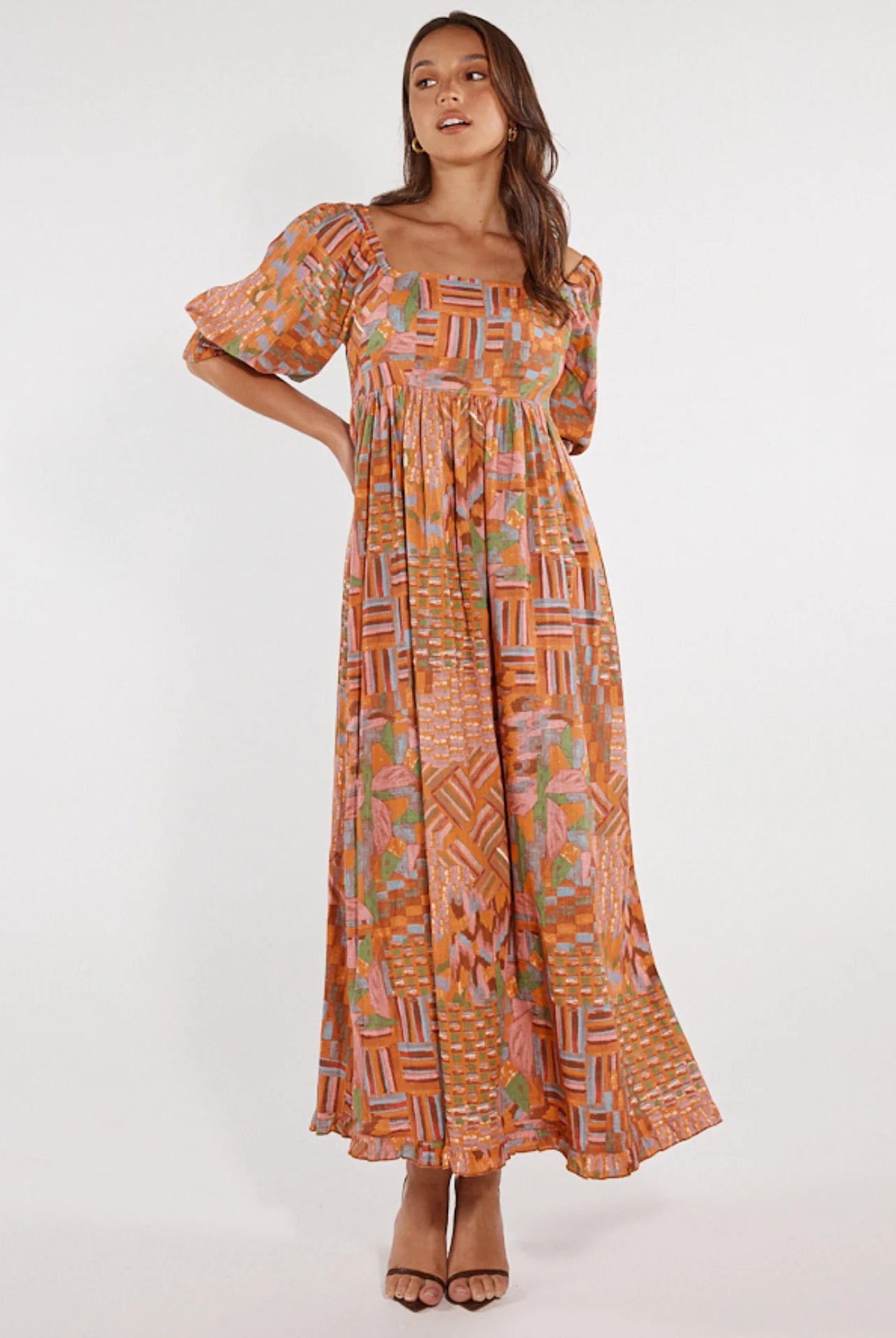 Mosaic Print Maxi Dress from Girl and the Sun