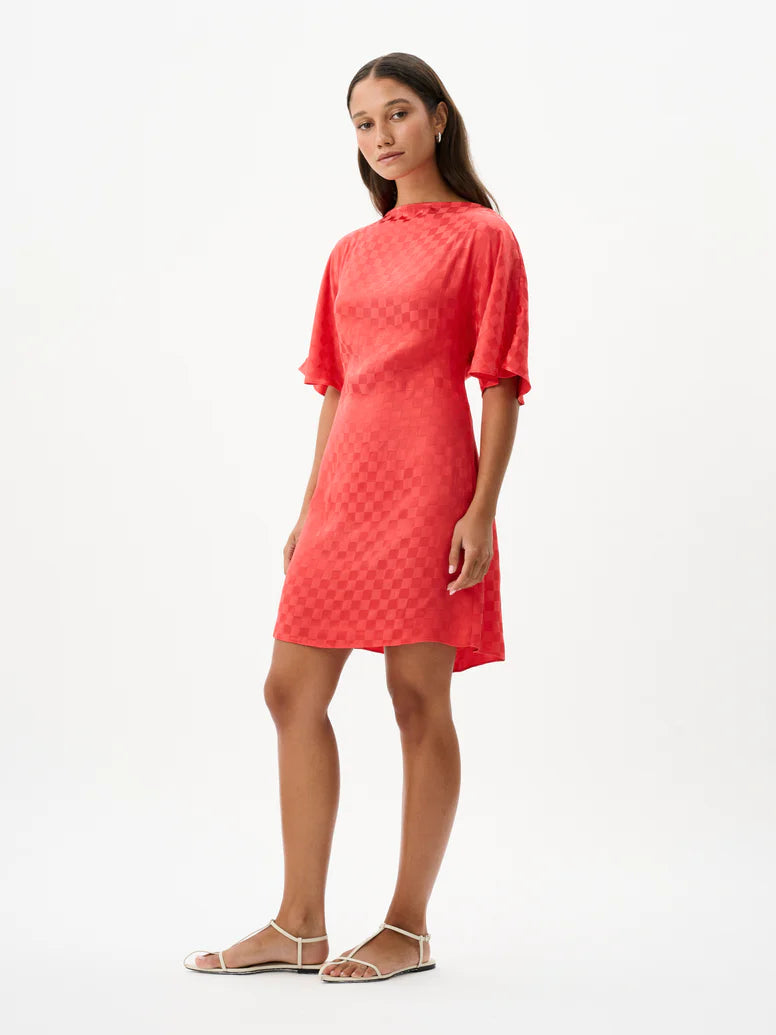 Red Lucia Mini Dress from Roame