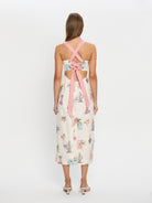 Kivari Lyra Midi Dress with back ties