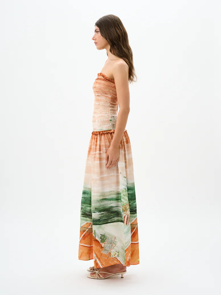 Millie Maxi Dress from Roame Tennis Club Print