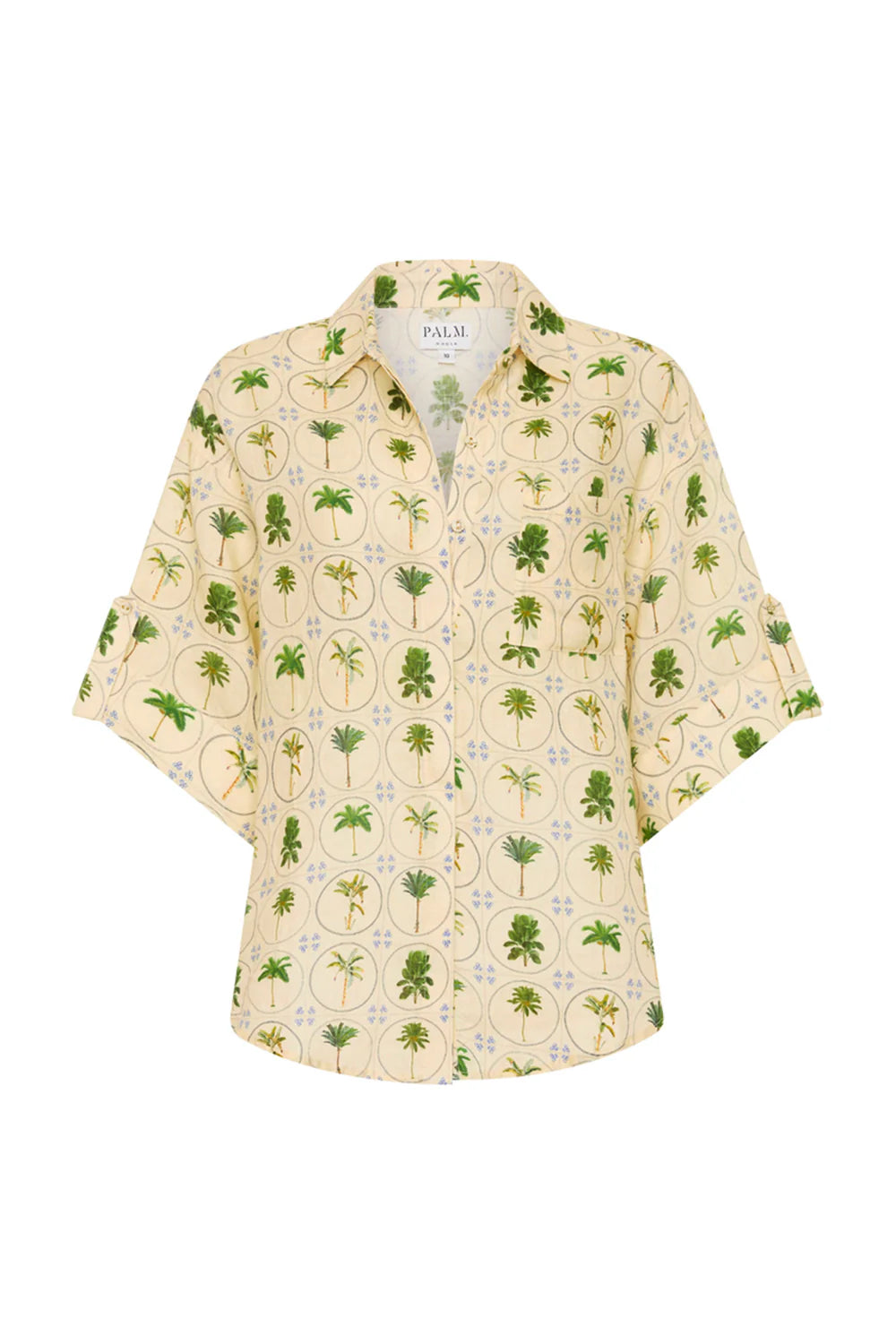 Mirage Shirt in Tropical Palms Print 