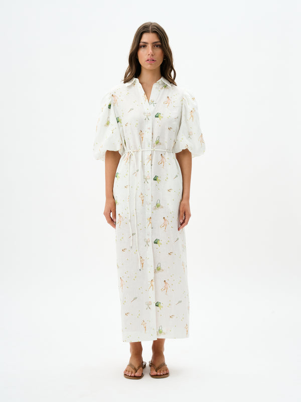 Roame Berkeley Dress in Point Break Print