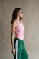 Araminta James Monogram Tank in Pink