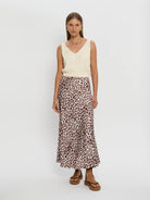 Animal print midi skirt from Australian brand Kivari