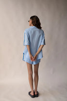 Pale Blue Cotton Set from Araminta James