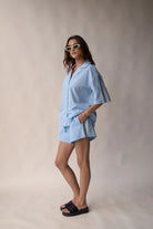 Pale Blue Cotton Set from Araminta James