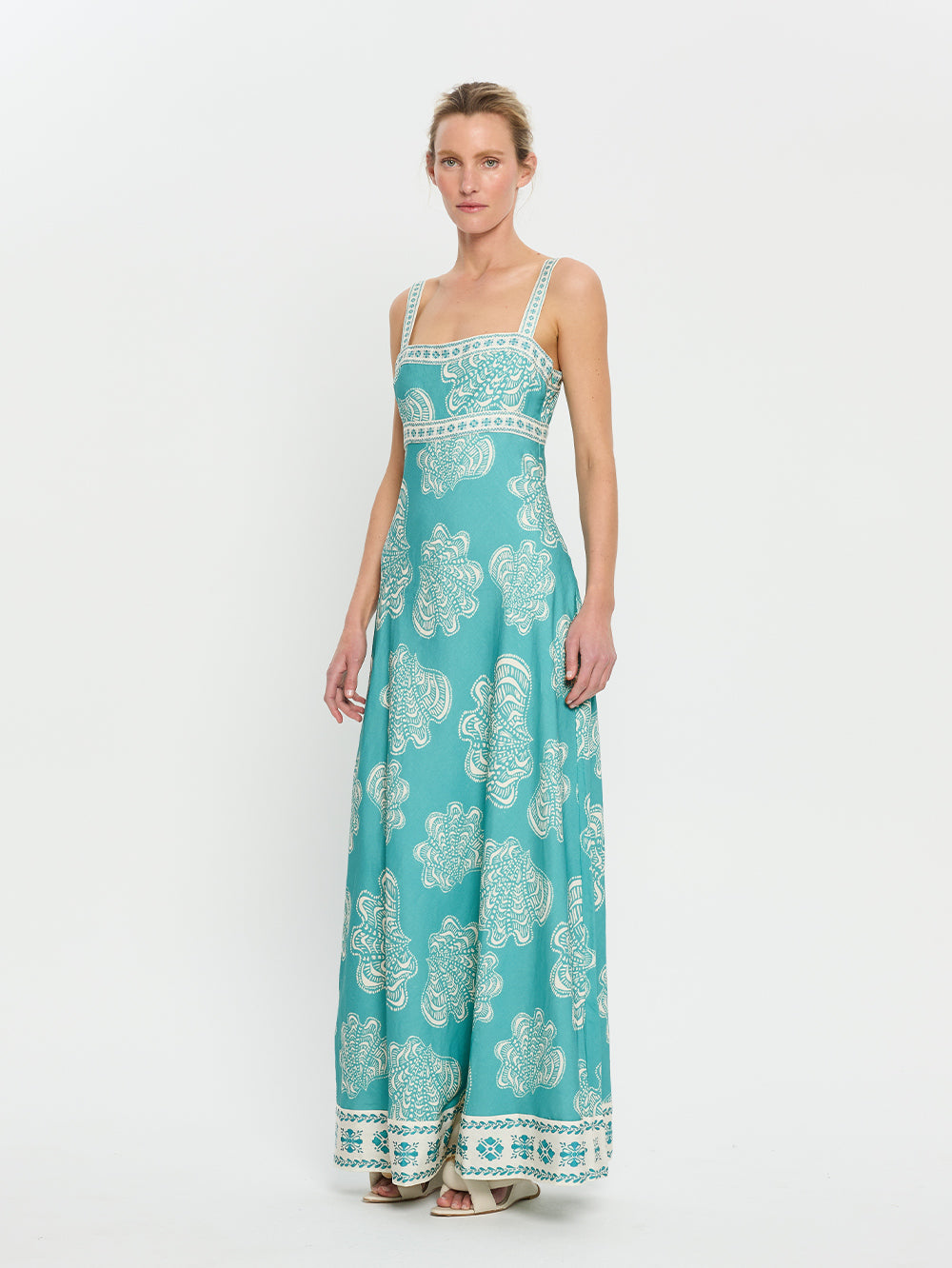 Kivari Skye Maxi Dress Paisley Print