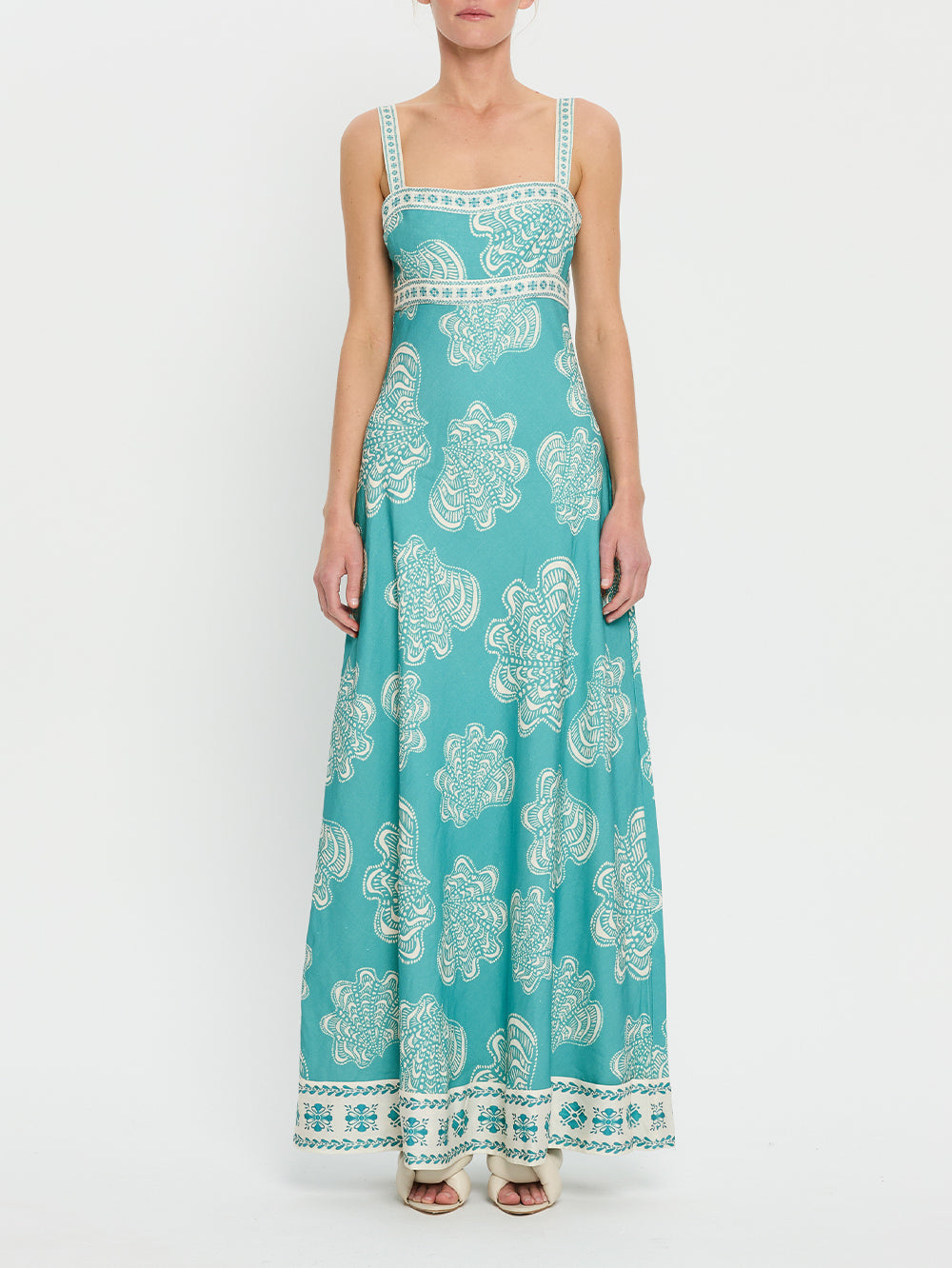 Kivari Skye Maxi Dress Paisley Print