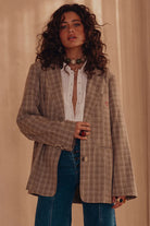 Lightweight Check Blazer from Spell