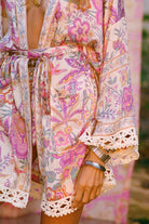 Spell Mojave Lily Robe in Opal Print