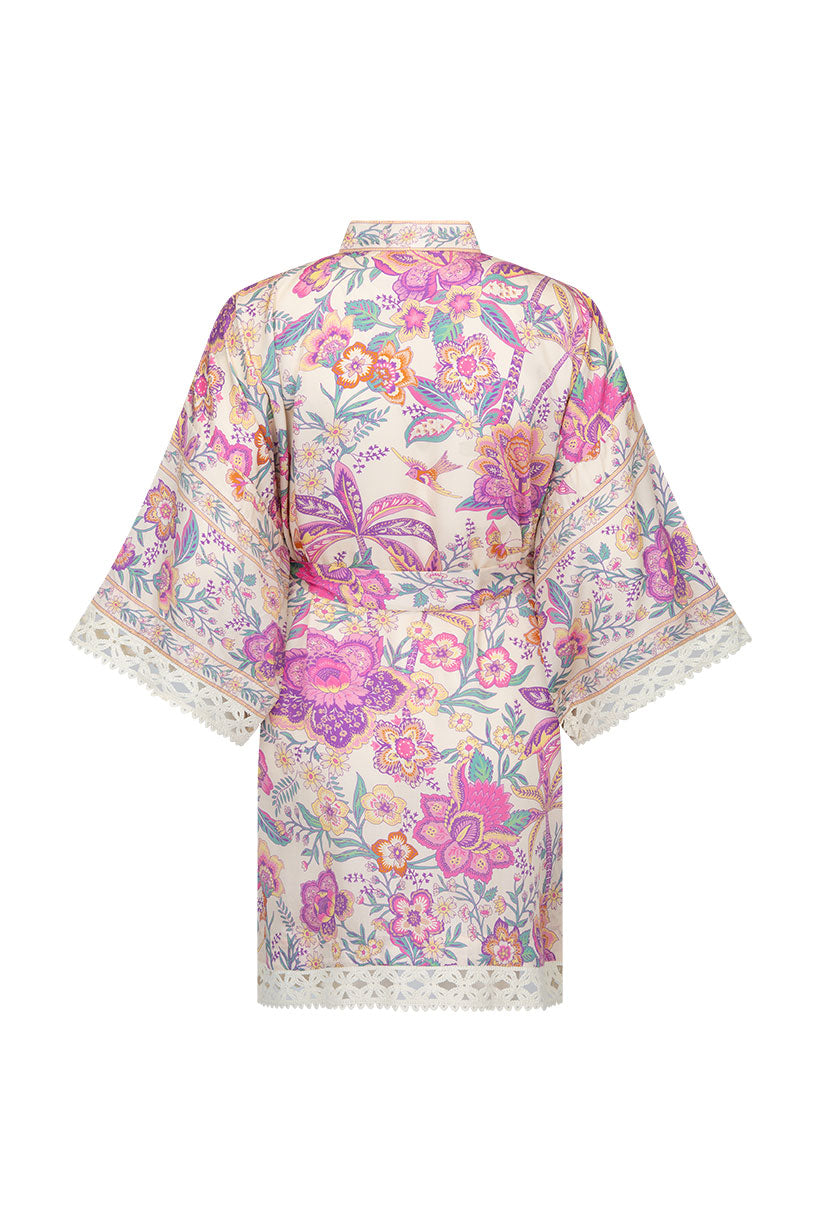 Spell Mojave Lily Robe in Opal Print