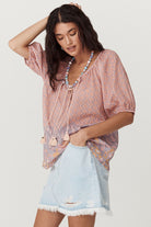 Spell Sweet Nothings Blouse in Sugar Plum