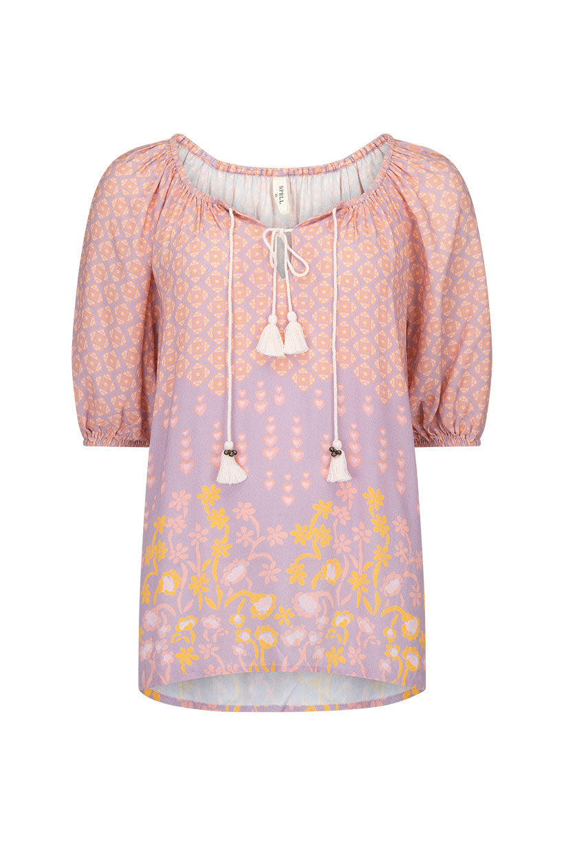 Spell Sweet Nothings Blouse in Sugar Plum