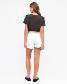 White denim skort from Paper Heart