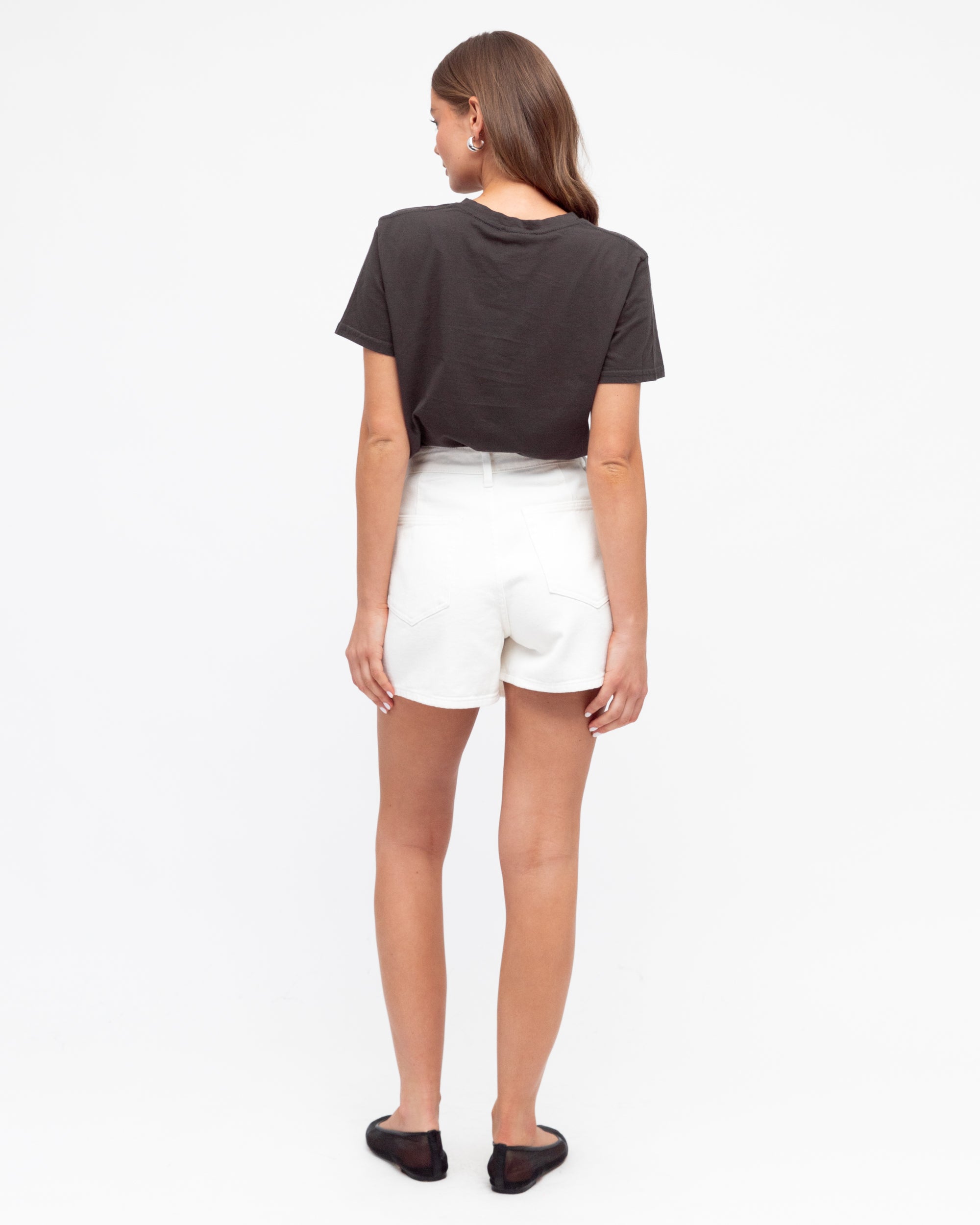 White denim skort from Paper Heart