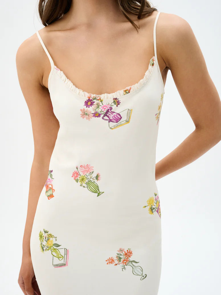 Pretty floral slip dress from Australian Designer Roame 