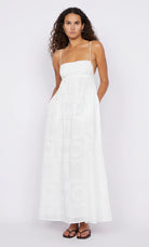 White strappy maxi dress from Bec + Bridge