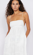 White strappy maxi dress from Bec + Bridge