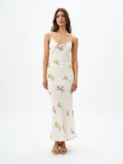 Pretty floral slip dress from Australian Designer Roame 